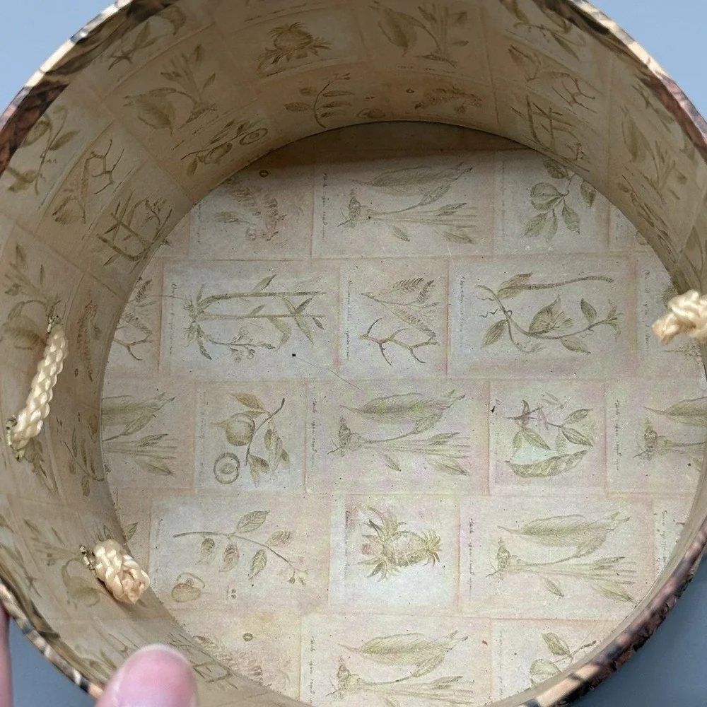 Vintage Pineapple Decorative Storage Box Tropical Coastal Home Decor Tri-Coastal